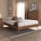 Baxton Studio Lissette Walnut Brown Finished Wood Full Size Platform Bed Frame 156-9407 - alternate 8